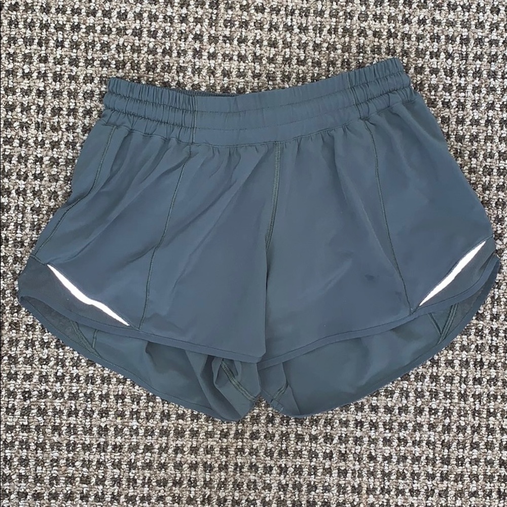 Hotty Hot Shorts Olive Green Lululemon